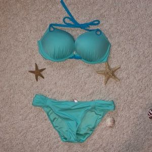VS teal bombshell swimsuit